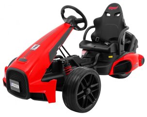 Vienvietis vaikiškas elektromobilis Bolid XR-1, raudonas kaina ir informacija | Elektromobiliai vaikams | pigu.lt