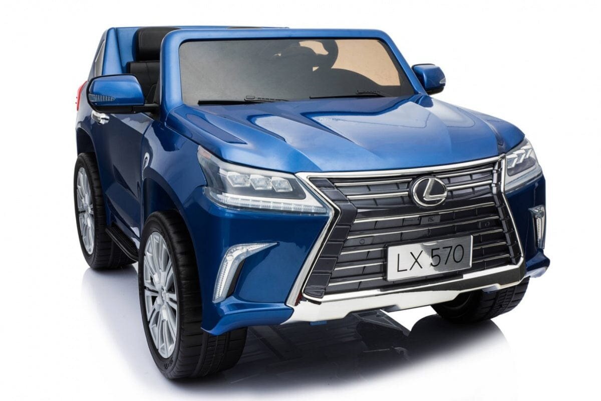 Dvivietis vaikiškas elektromobilis Lexus LX570, mėlynas kaina ir informacija | Elektromobiliai vaikams | pigu.lt