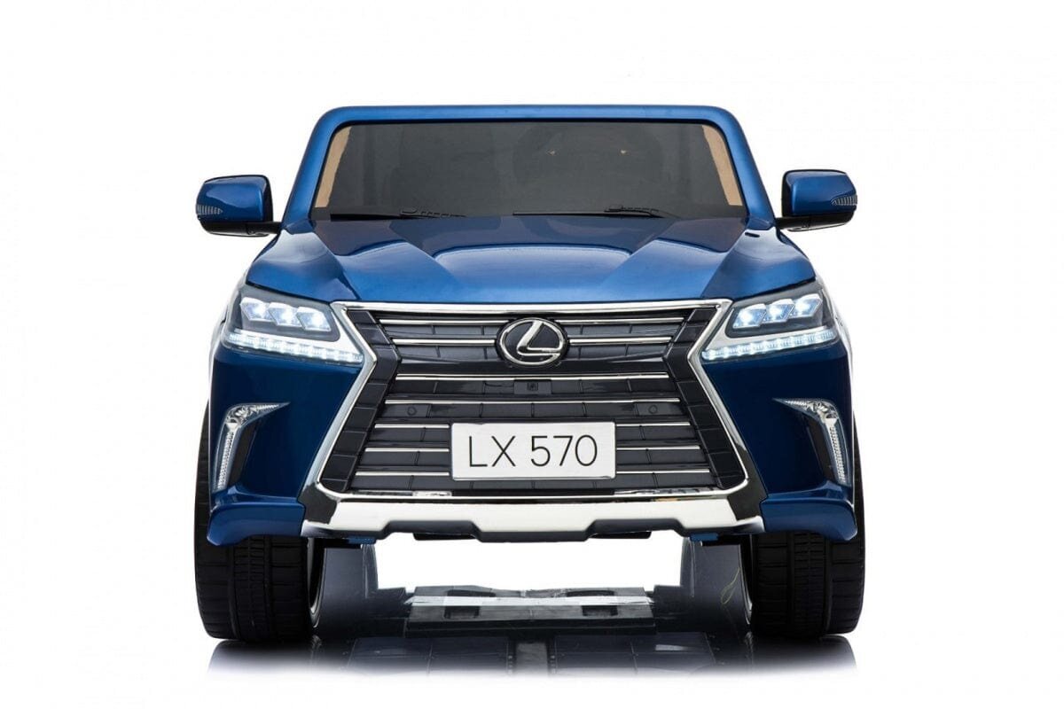 Dvivietis vaikiškas elektromobilis Lexus LX570, mėlynas kaina ir informacija | Elektromobiliai vaikams | pigu.lt