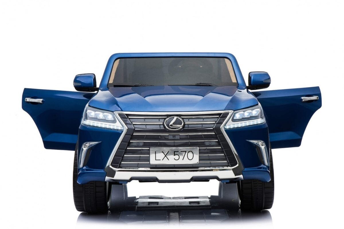 Dvivietis vaikiškas elektromobilis Lexus LX570, mėlynas kaina ir informacija | Elektromobiliai vaikams | pigu.lt