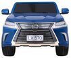 Dvivietis vaikiškas elektromobilis Lexus LX570, mėlynas kaina ir informacija | Elektromobiliai vaikams | pigu.lt