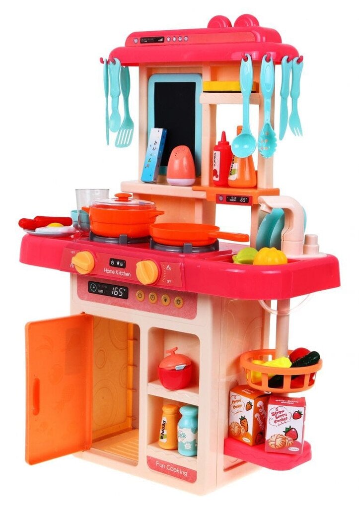 Žaislinė virtuvėlė, rožinė kaina ir informacija | Žaislai mergaitėms | pigu.lt