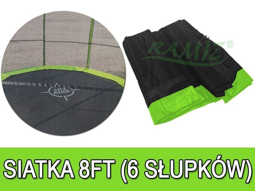 Skyramiz batuto tinklelis 244-244 cm kaina ir informacija | Batutai | pigu.lt