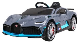 Детский электромобиль Bugatti Divo, серый цена и информация | Электромобили для детей | pigu.lt