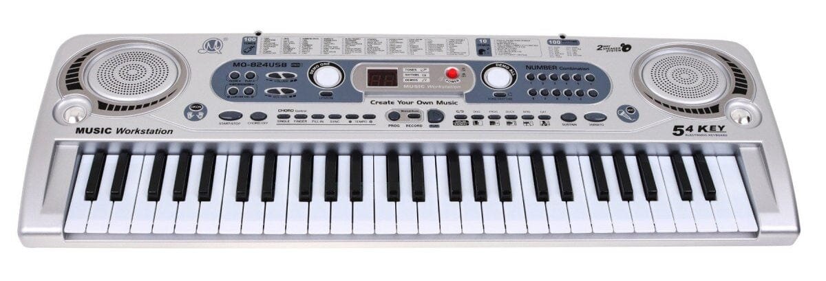 Elektroninis pianinas vaikams MQ-824USB kaina ir informacija | Lavinamieji žaislai | pigu.lt