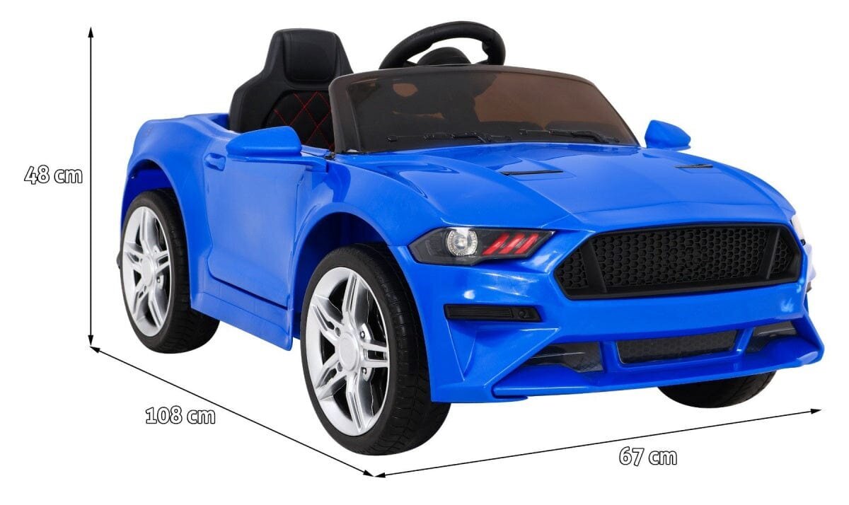 Vienvietis vaikiškas elektromobilis Ramiz GT Sport, mėlynas цена и информация | Elektromobiliai vaikams | pigu.lt