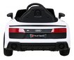 Vienvietis vaikiškas elektromobilis Audi R8 Lift, baltas kaina ir informacija | Elektromobiliai vaikams | pigu.lt