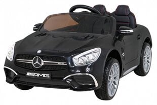 Vienvietis vaikiškas elektromobilis Mercedes Benz AMG SL65 S, juodas kaina ir informacija | Elektromobiliai vaikams | pigu.lt