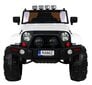 Vienvietis vaikiškas elektromobilis Jeep All Terrain, baltas kaina ir informacija | Elektromobiliai vaikams | pigu.lt