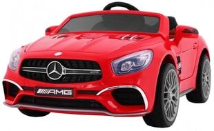 Vienvietis vaikiškas elektromobilis Mercedes AMG SL65, raudonas цена и информация | Электромобили для детей | pigu.lt