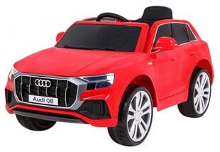 Одноместный детский электрический автомобиль Audi Q8 Lift, красный цена и информация | Электромобили для детей | pigu.lt