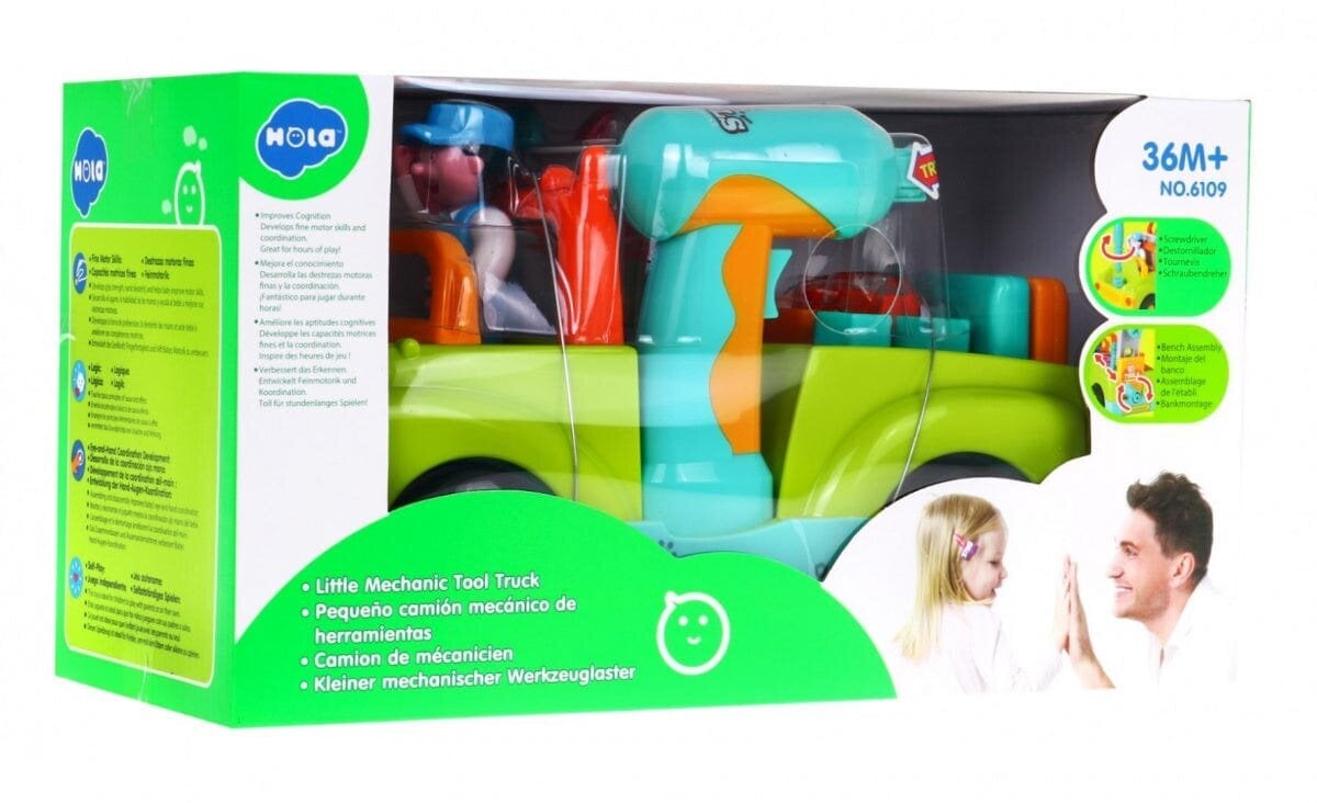 Žaislinis techninės pagalbos automobilis Hola цена и информация | Žaislai berniukams | pigu.lt