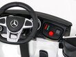 Vienvietis vaikiškas elektromobils Mercedes Benz GLC63S, baltas kaina ir informacija | Elektromobiliai vaikams | pigu.lt