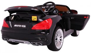 Vienvietis vaikiškas elektromobilis Mercedes AMG SL65, juodas kaina ir informacija | Elektromobiliai vaikams | pigu.lt