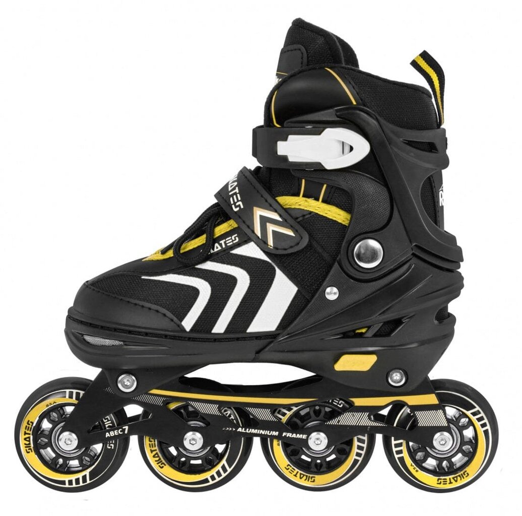 Riedučiai SporTrike Skates 4in1, geltoni цена и информация | Riedučiai | pigu.lt