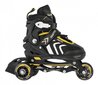 Riedučiai SporTrike Skates 4in1, geltoni цена и информация | Riedučiai | pigu.lt