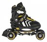 Riedučiai SporTrike Skates 4in1, geltoni kaina ir informacija | Riedučiai | pigu.lt