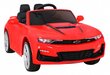 Vienvietis vaikiškas elektromobilis Chevrolet Camaro 2SS, raudonas kaina ir informacija | Elektromobiliai vaikams | pigu.lt