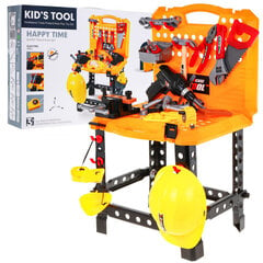 Žaislinis įrankių rinkinys su darbastaliu kaina ir informacija | Žaislai berniukams | pigu.lt