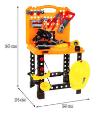 Žaislinis įrankių rinkinys su darbastaliu kaina ir informacija | Žaislai berniukams | pigu.lt