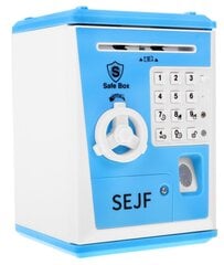 Vaikiškas taupyklė - seifas, mėlyna kaina ir informacija | Originalios taupyklės | pigu.lt