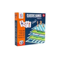 Stalo žaidimų rinkinys 16 in 1 kaina ir informacija | Stalo žaidimai, galvosūkiai | pigu.lt