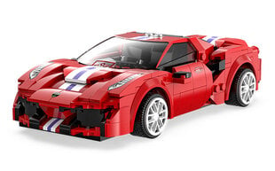 Konstruojamas automobilis Autko Sport EE R/C, raudonas, 306 d. kaina ir informacija | Žaislai berniukams | pigu.lt
