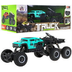 R C Car 1:18 Crawler 6x6 2 4G Blue цена и информация | Игрушки для мальчиков | pigu.lt