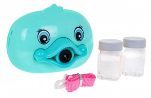 Žaislinė kamera - muilo burbulų aparatas, mėlynas цена и информация | Игрушки для песка, воды, пляжа | pigu.lt