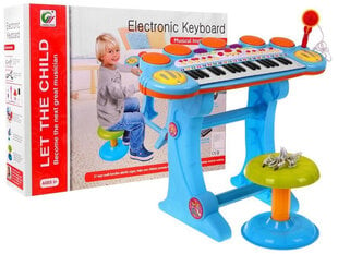 Vaikiškas pianinas, mėlynas kaina ir informacija | Žaislai berniukams | pigu.lt