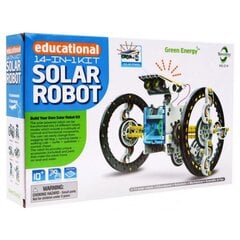 Išmanusis robotas su saulės baterija 14 in 1 kaina ir informacija | Žaislai berniukams | pigu.lt