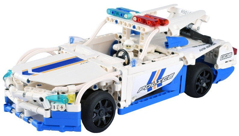 R/C policijos automobilis Police 430 el EE, baltas kaina ir informacija | Žaislai berniukams | pigu.lt