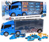 Sunkvežimis su mašinėlėmis Truck Closet Mini Cars kaina ir informacija | Žaislai berniukams | pigu.lt