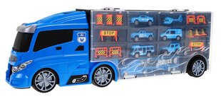 Sunkvežimis su mašinėlėmis Truck Closet Mini Cars цена и информация | Игрушки для мальчиков | pigu.lt
