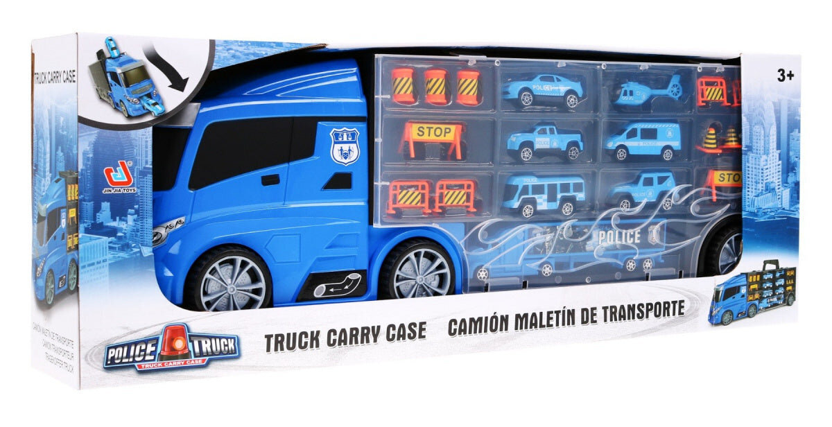 Sunkvežimis su mašinėlėmis Truck Closet Mini Cars kaina ir informacija | Žaislai berniukams | pigu.lt