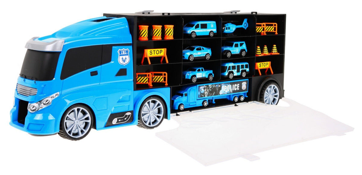 Sunkvežimis su mašinėlėmis Truck Closet Mini Cars цена и информация | Žaislai berniukams | pigu.lt
