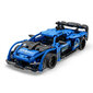 Konstruktorius sportinis automobilis Cada, mėlynas, 380d. kaina ir informacija | Žaislai berniukams | pigu.lt