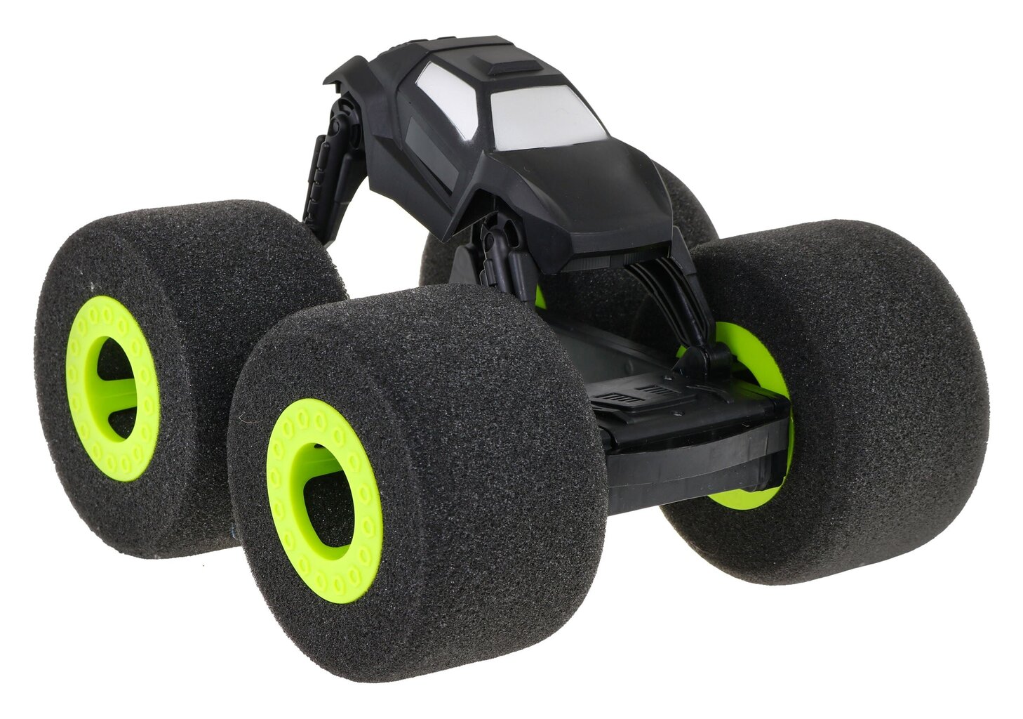R/C mašinėlė Soft Green Wheels, juoda kaina ir informacija | Žaislai berniukams | pigu.lt