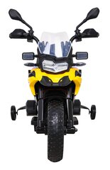 Vienvietis elektromobilis-motociklas BMW F850 GS, geltona kaina ir informacija | Elektromobiliai vaikams | pigu.lt