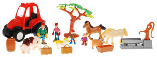 Vaikiškas ūkis su gyvūnais ir traktoriumi kaina ir informacija | Žaislai berniukams | pigu.lt