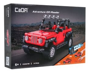 Сборная машинка CaDa Terrain Car, 317 д. цена и информация | Игрушки для мальчиков | pigu.lt