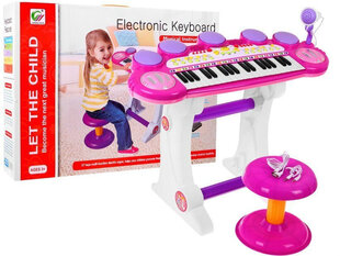 Vaikiškas pianinas, rožinis kaina ir informacija | Žaislai mergaitėms | pigu.lt
