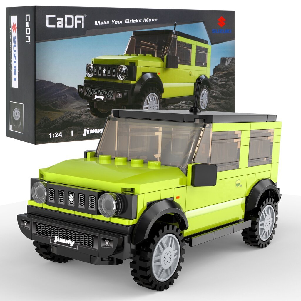 Surenkama mašina CaDa Terrain Ccar 192 d. kaina ir informacija | Žaislai berniukams | pigu.lt