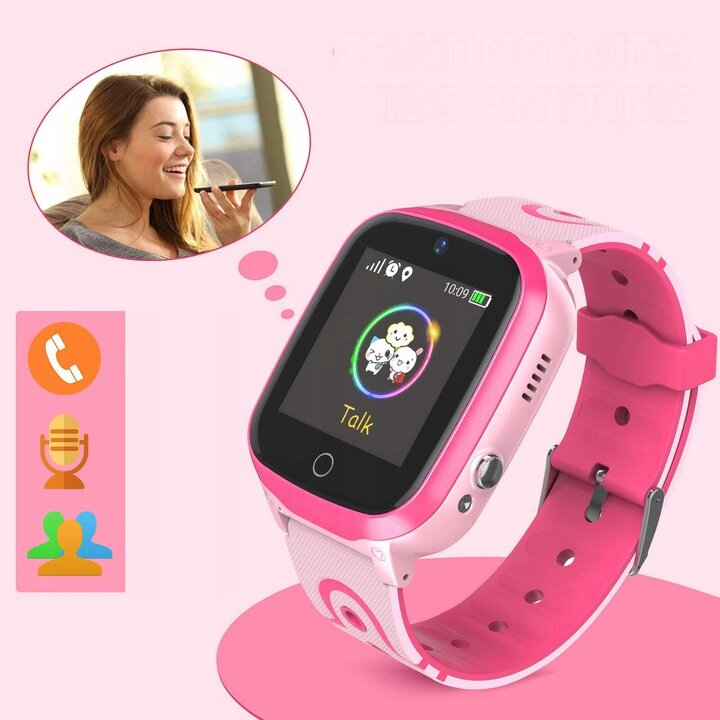 Išmanusis laikrodis KidWatch A9s Pro WIFI / GPS lokacija, sustiprinta 500mAh baterija, Fotoaparatas, magnetinis pakrovėjas kaina ir informacija | Išmanieji laikrodžiai (smartwatch) | pigu.lt