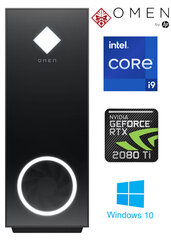 OMEN 30L MT i9-10900KF 32GB 1TB SSD 2TB HDD RTX 2080 Ti 11GB Windows 10 kaina ir informacija | Stacionarūs kompiuteriai | pigu.lt