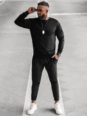 Laisvalaikio komplektas vyrams Kafil, juodas цена и информация | Мужская спортивная одежда | pigu.lt