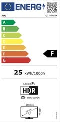 AOC Q27V5N/BK цена и информация | Мониторы | pigu.lt