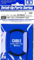 Tamiya 1:6/1:12/1:24 0,80 mm kabelis / žarna 2 m kaina ir informacija | Kabeliai ir laidai | pigu.lt