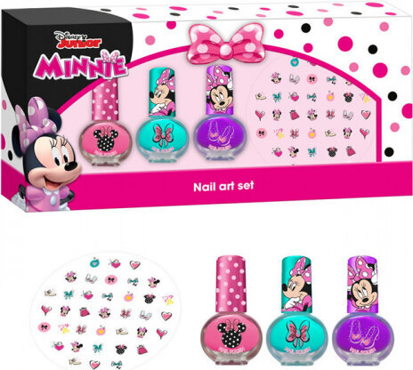 Nagų lakų rinkinys vaikams Disney Lorenay Minnie Set Nail Art kaina ir informacija | Kosmetika vaikams ir mamoms | pigu.lt