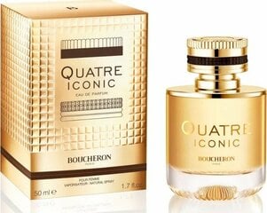 Парфюмированная вода Boucheron Parfums Quatre Iconic, 50 мл цена и информация | Женские духи | pigu.lt